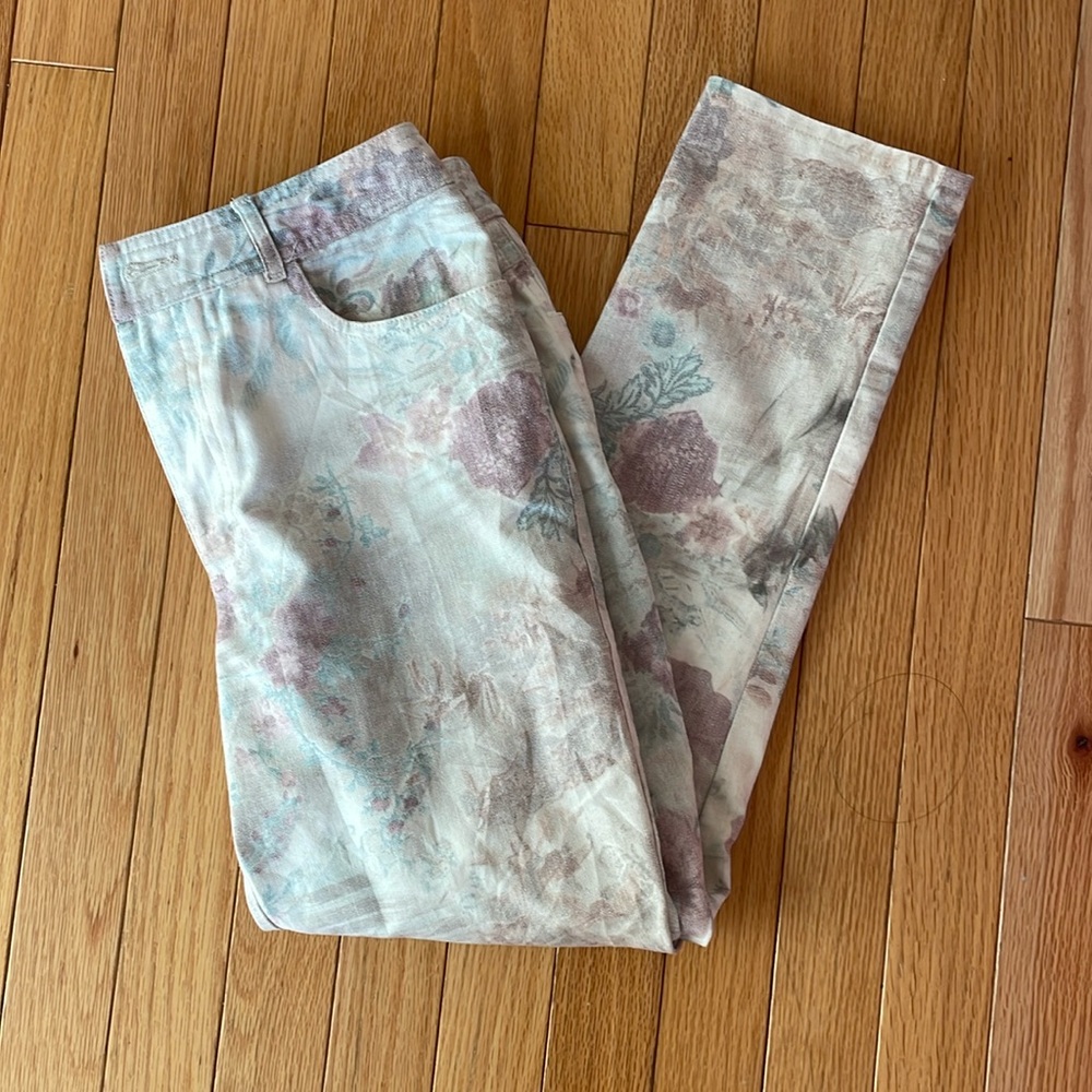 Dana Buchman Floral Pants